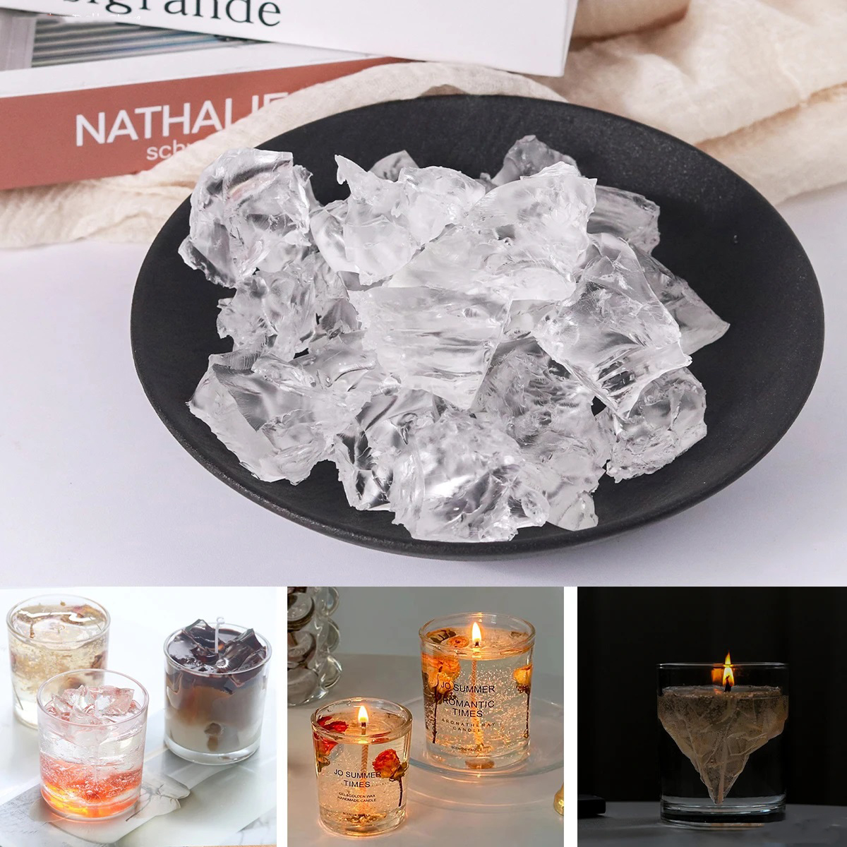 100G 7Colors Jelly Wax DIY Han - Candle Supplies To Make Candles review and price