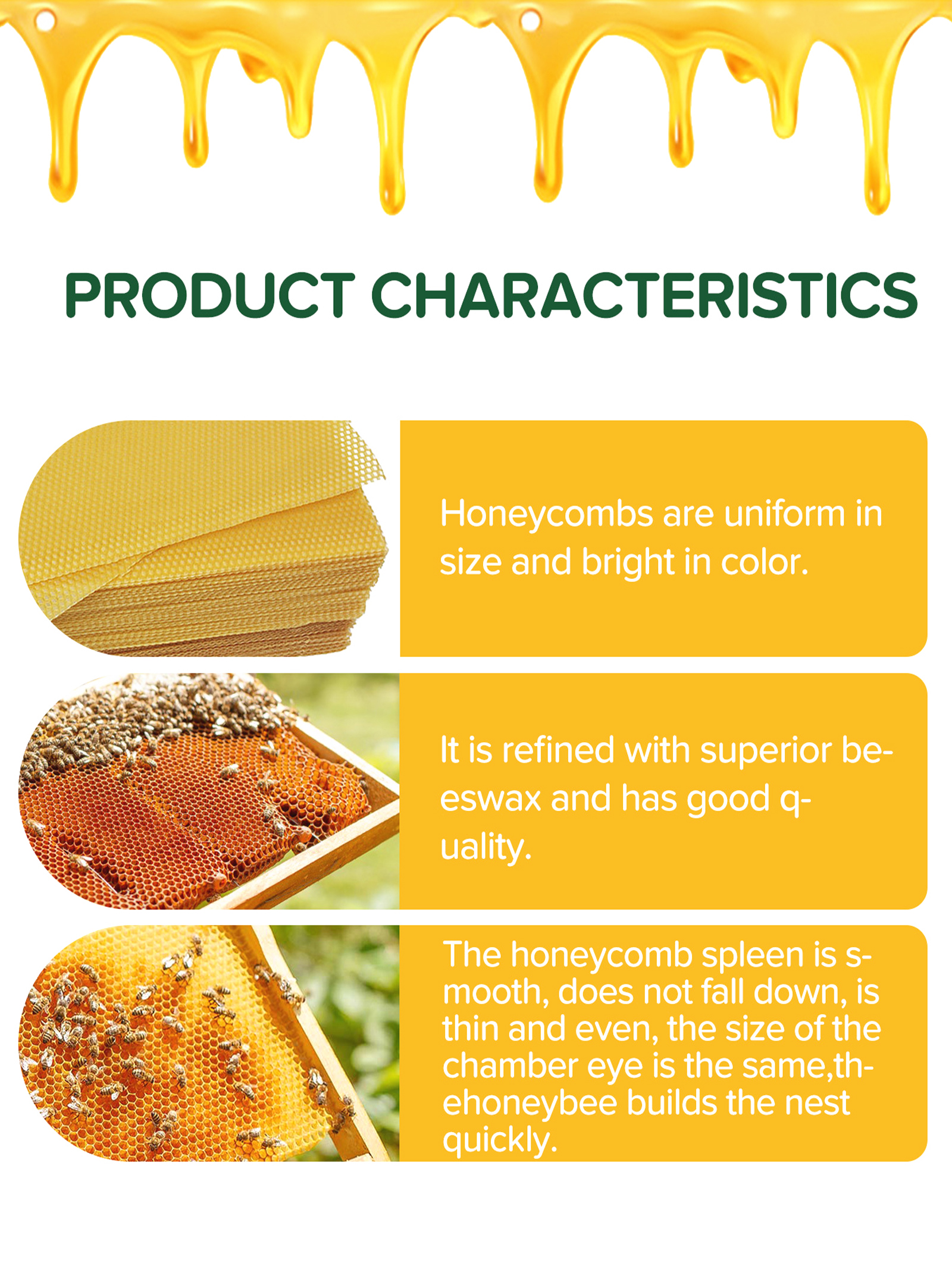 10Pcs Natural Honeycomb Bee Wa - Candle Supplies To Make Candles review and price
