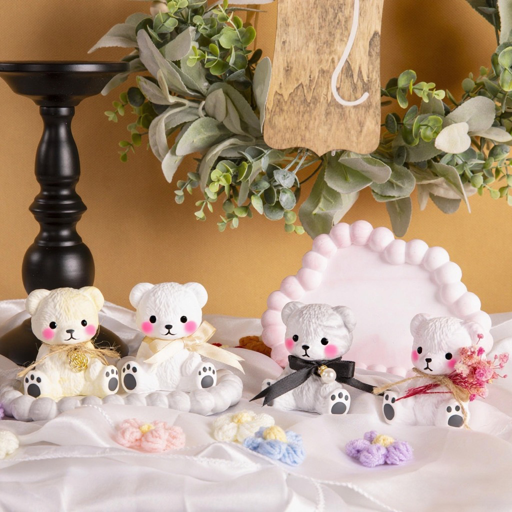 3PCS Couple Bear Silicone Mold - Candle Supplies To Make Candles review and price