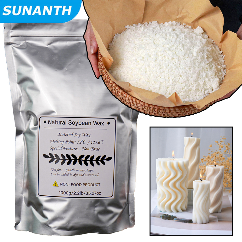 2026 500g/1kg Natural Soy Wax  - Candle Supplies Bulk review and price